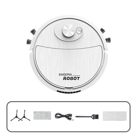 Robô Aspirador de Pó 3 Em 1 Inteligente E Silencioso